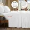 lbro2m 100% cotton sheets set – queen size, 1000 thread count, deep pocket 24" lbro2m 100% cotton sheets set – queen size, 1000 thread count, deep pocket 24"